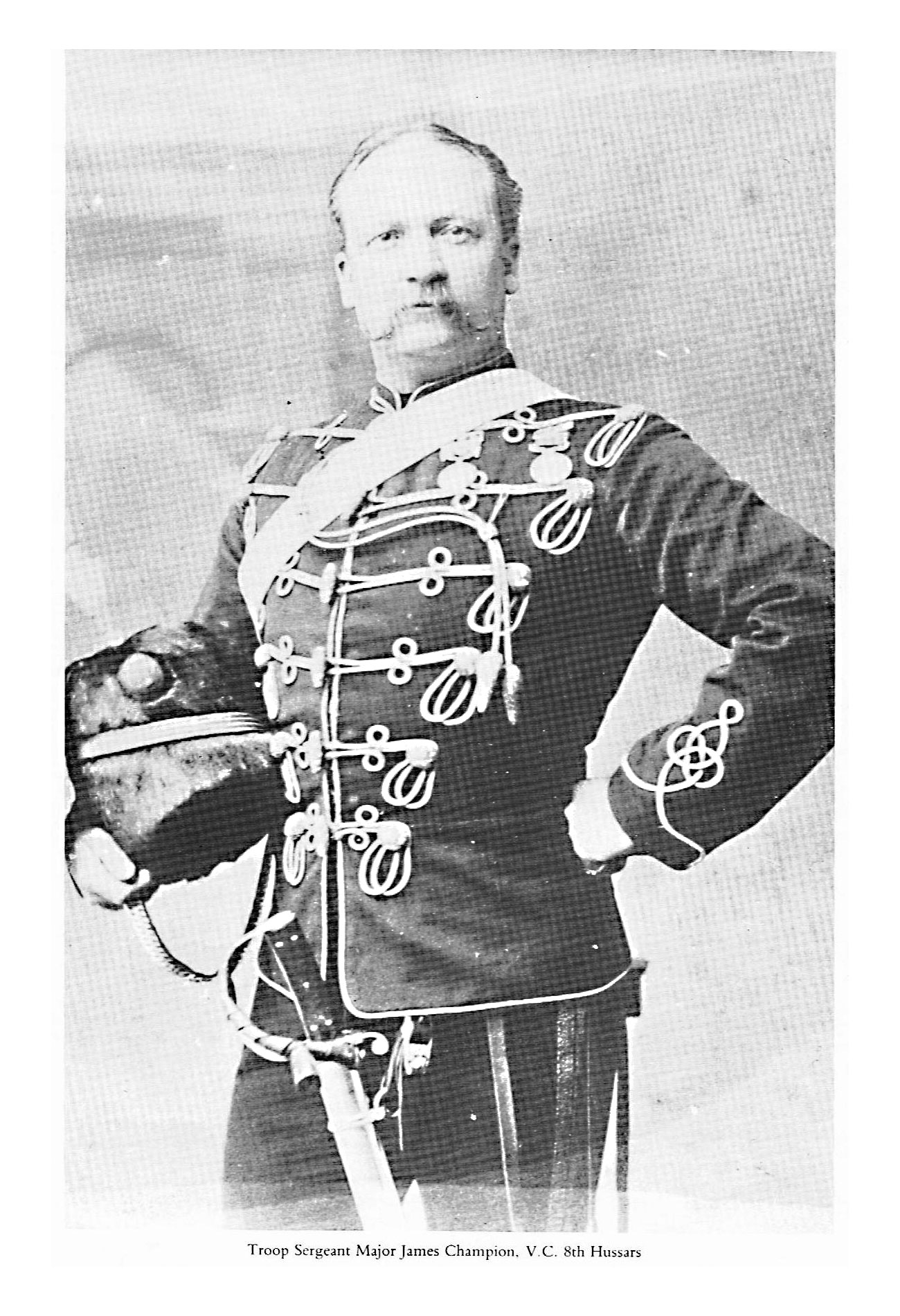 Photographic portrait of James Champion, reprinted in Christie's catalogue, lot 107, Tuesday March 22nd, 1988. Click to enlarge.