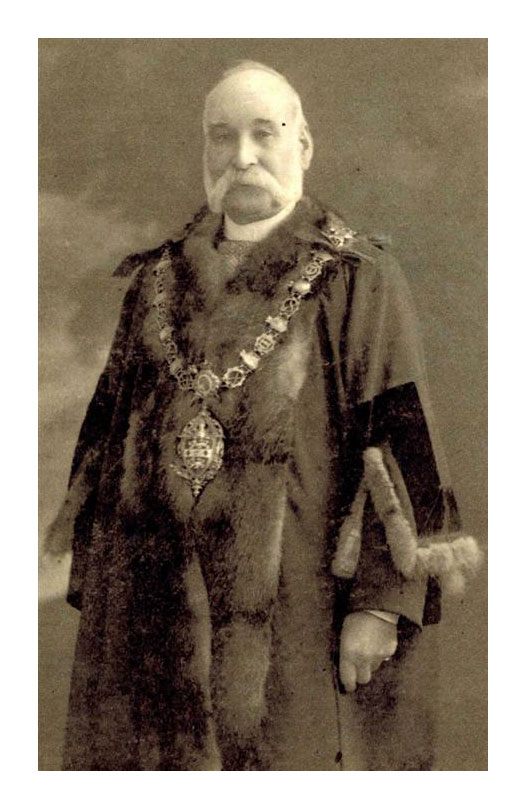 Alderman John Ashley Kilvert, JP (1833-1920), by unknown artist, Sandwell Museums Service Collection, Oil on canvas, 59.5 x 49.5 cm. Click to enlarge.