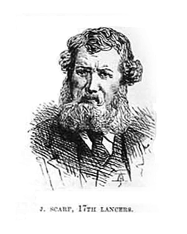 Portrait of James Scarfe, ILN, 1875. Click to enlarge.