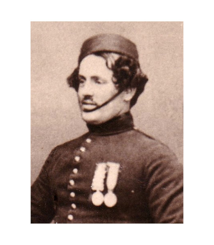 Photograph said to be of of Robert Ashton, unknown date, probably late 1850s. Click to enlarge.