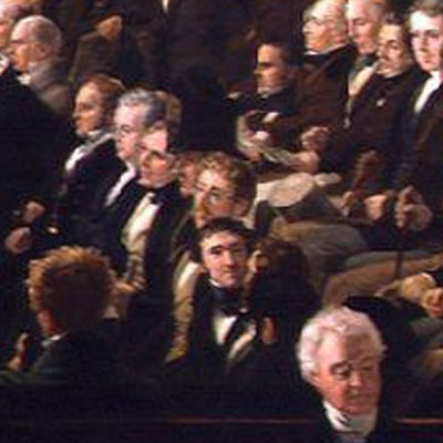  Brudenell / Cardigan in House of Commons 1833 (detail)