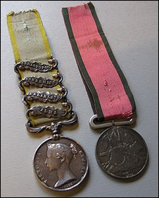 William Pearson's medals