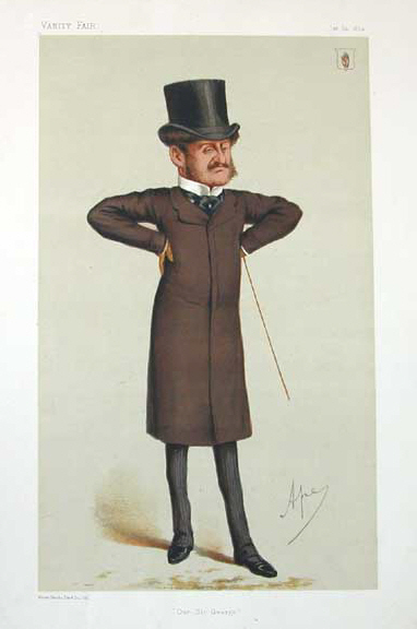 George Wombwell by Ape, Vanity Fair, 1874. 